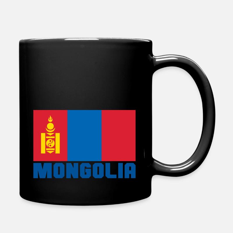 Mongolie - Mug uni - noir
