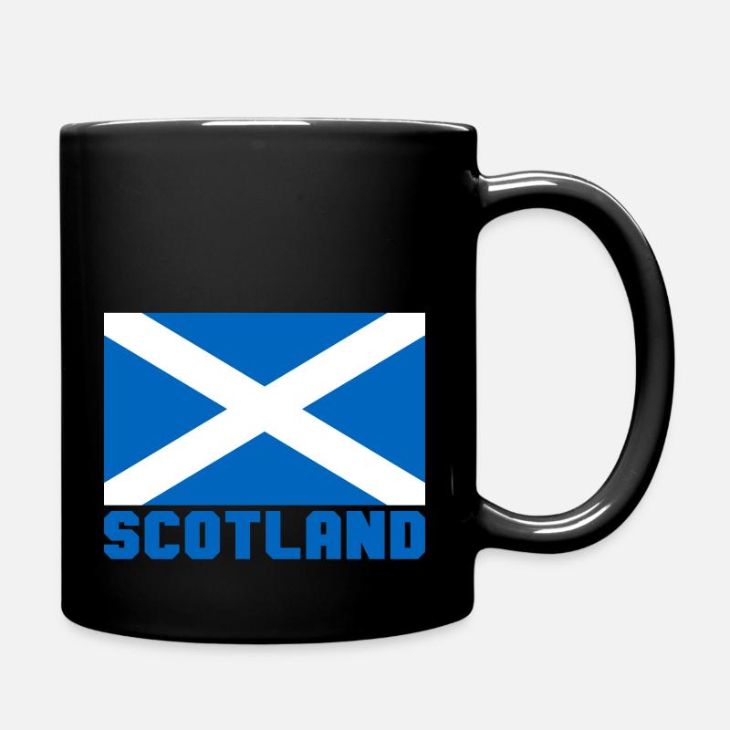 Schottland - Tasse einfarbig - Schwarz