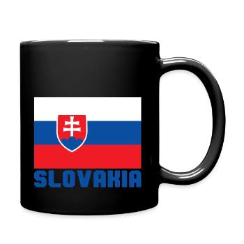 Slovakia - Full Colour Mug - black - Right
