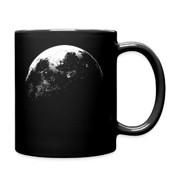 The Bright Side Of the Moon. - Full Colour Mug - black - Right