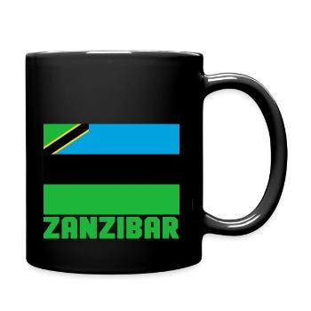 blockedTitle - Tasse einfarbig - Schwarz - Rechts