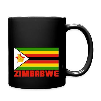 Zimbabwe - Mug uni - noir - Droite