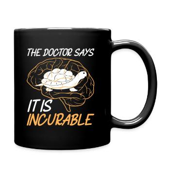 Turtle Turtle - Full Colour Mug - black - Right