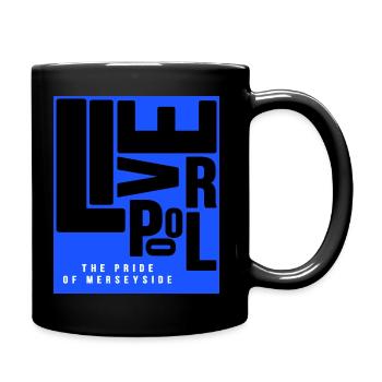 Liverpool - Full Colour Mug - black - Right