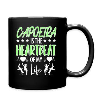 Capoeira - Mug uni - noir - Droite