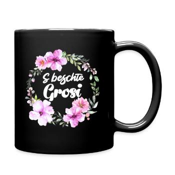 S Beschte Grosi Grand-mère Suisse Suisse Allemande Grand-mère - Mug uni - noir - Droite
