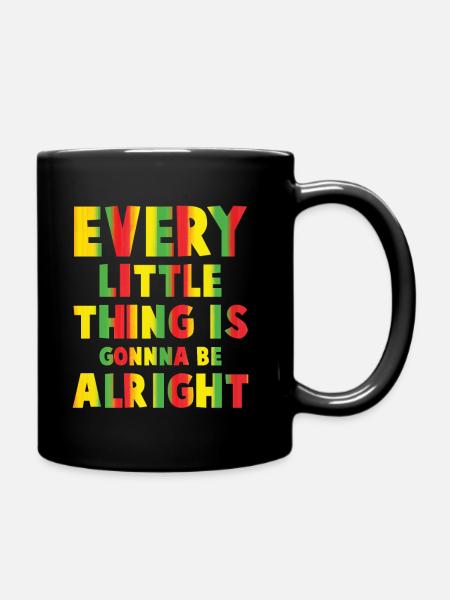 Reggae - Tasse einfarbig - Schwarz