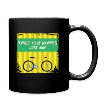 Bicycle - Full Colour Mug - black - Right
