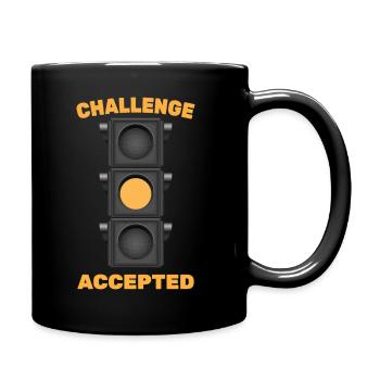 Traffic light - Full Colour Mug - black - Right
