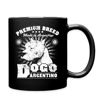 Dogo Argentino - Full Colour Mug - black - Right