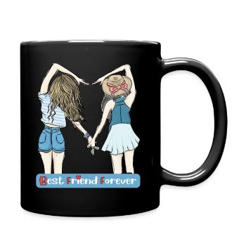BFF - Best Friend Forever - Mug uni - noir - Droite