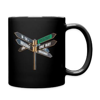 New York - Mug uni - noir - Droite
