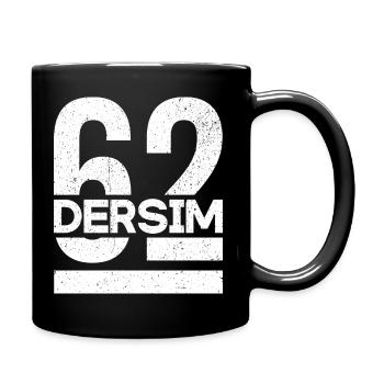 Dersim 62 Türkei Turkiye Geschenk Urlaub TR Türk - Tasse einfarbig - Schwarz - Rechts