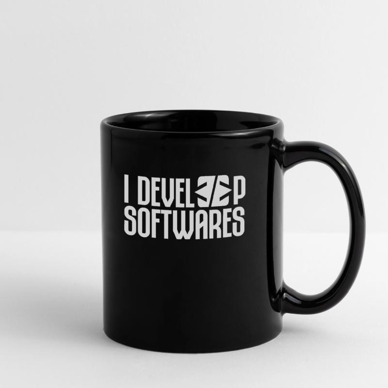 I develop software software developers Full Colour Mug