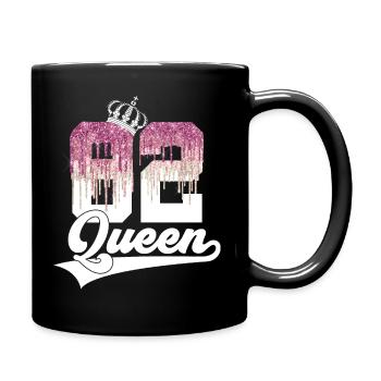 44E ANNIVERSAIRE 1982 REINE 82 - Mug uni - noir - Droite