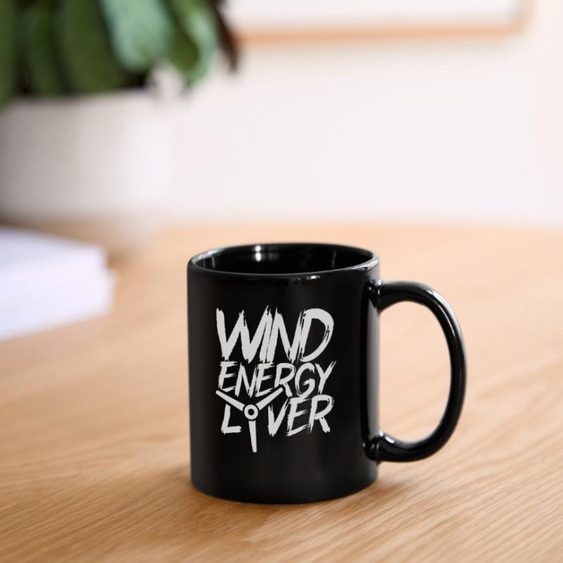 Amateurs d’énergie éolienne Éolienne Éolienne Mug uni