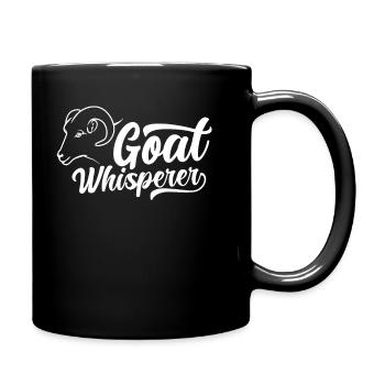 Chèvre Whisperer Chèvre Chuchoteur Animal Chèvre - Mug uni - noir - Droite