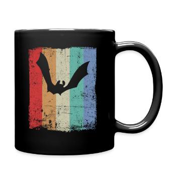 Bat Bats - Full Colour Mug - black - Right