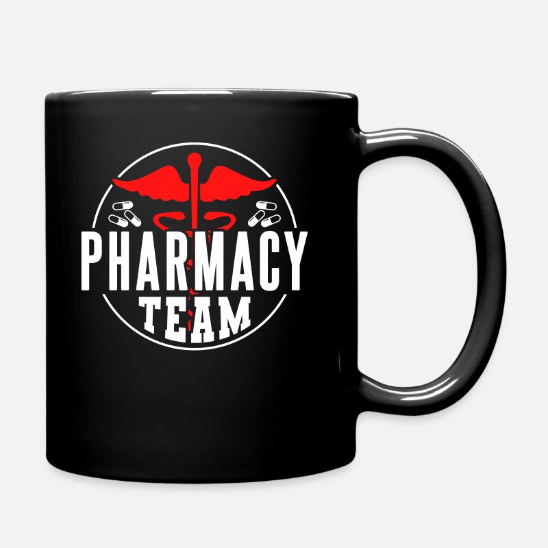 Apotheken Team Apotheke Apotheker Pharmazeut - Tasse einfarbig - Schwarz