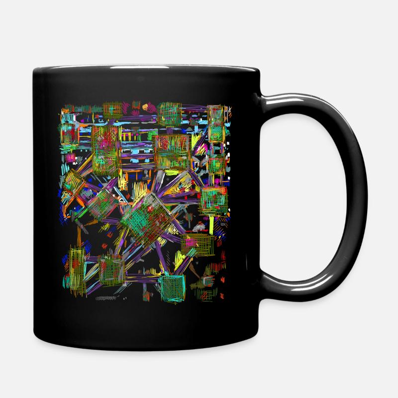 Modèle d’architecture - Mug uni - noir