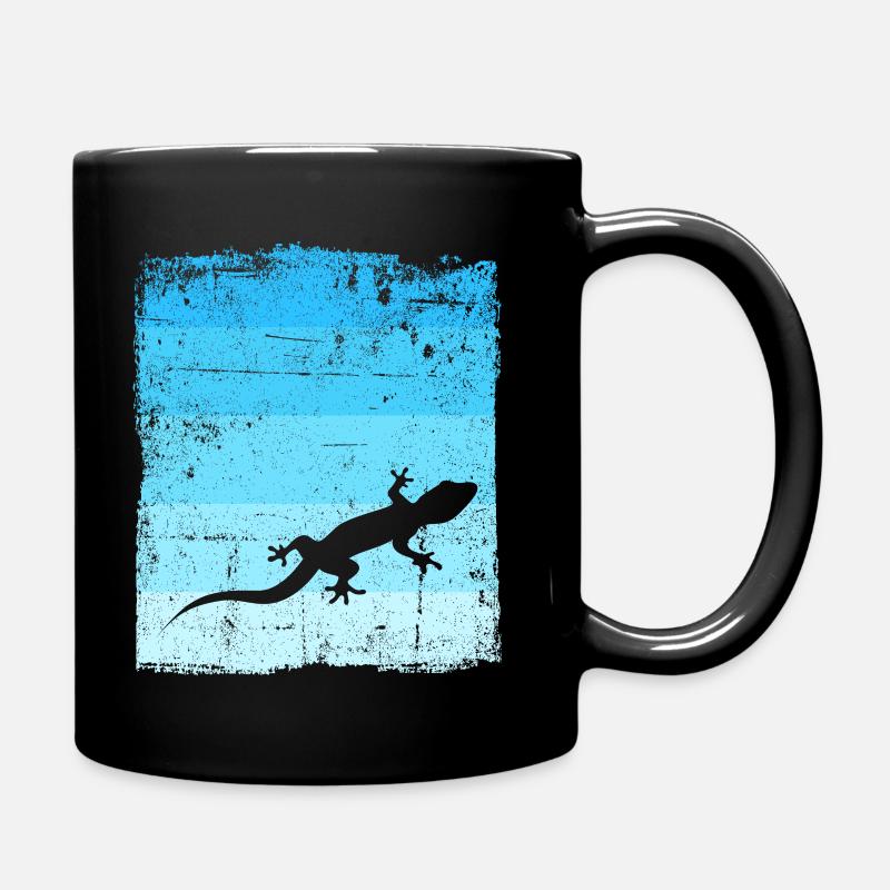 GECKO - Tasse einfarbig - Schwarz