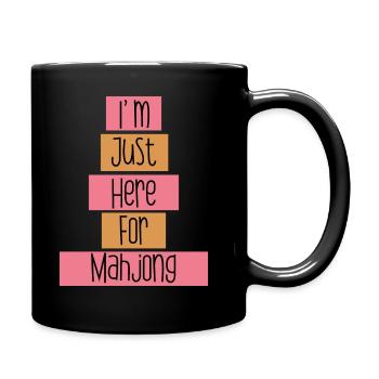 Mahjong gifts | Funny mahjong | Mahjong legend - Full Colour Mug - black - Right
