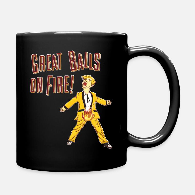 Tolle Bälle - Tasse einfarbig - Schwarz