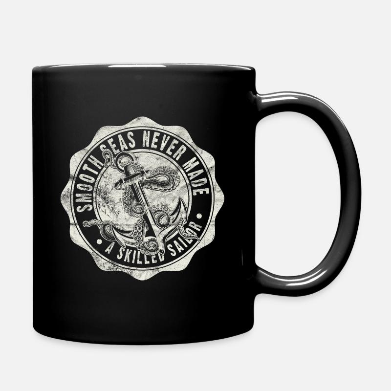 Mers lisses - Mug uni - noir
