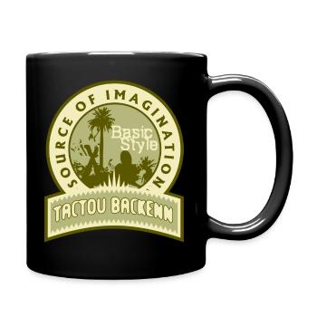 Source of imagination Tactou Backenn - Tasse einfarbig - Schwarz - Rechts