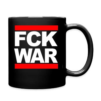 Fuck War! - Full Colour Mug - black - Right