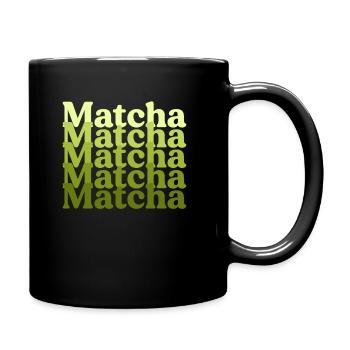 Vintage Matcha Lover Cadeau pour Barista Retro Green - Mug uni - noir - Droite
