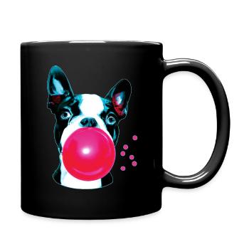 Bubble Boston - Full Colour Mug - black - Right