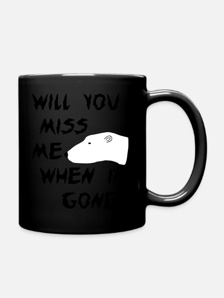 Eisbär - Polar Bear - Tasse einfarbig - Schwarz