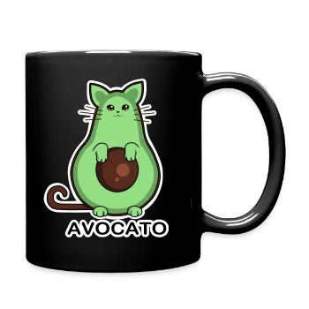 Avocato - Full Colour Mug - black - Right