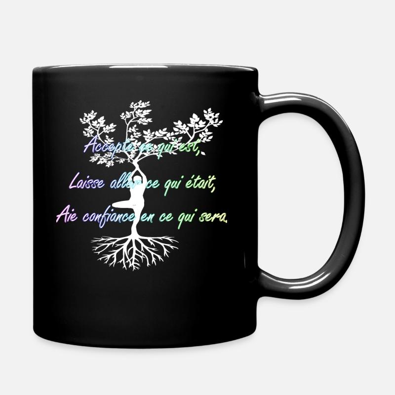 Accepte ce qui est - Mug uni - noir