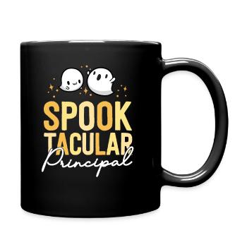 Principal Halloween School Party Matching Front - Full Colour Mug - black - Right
