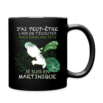 Ma Martinique La Plus Belle Ile Du Monde - Mug uni - noir - Droite
