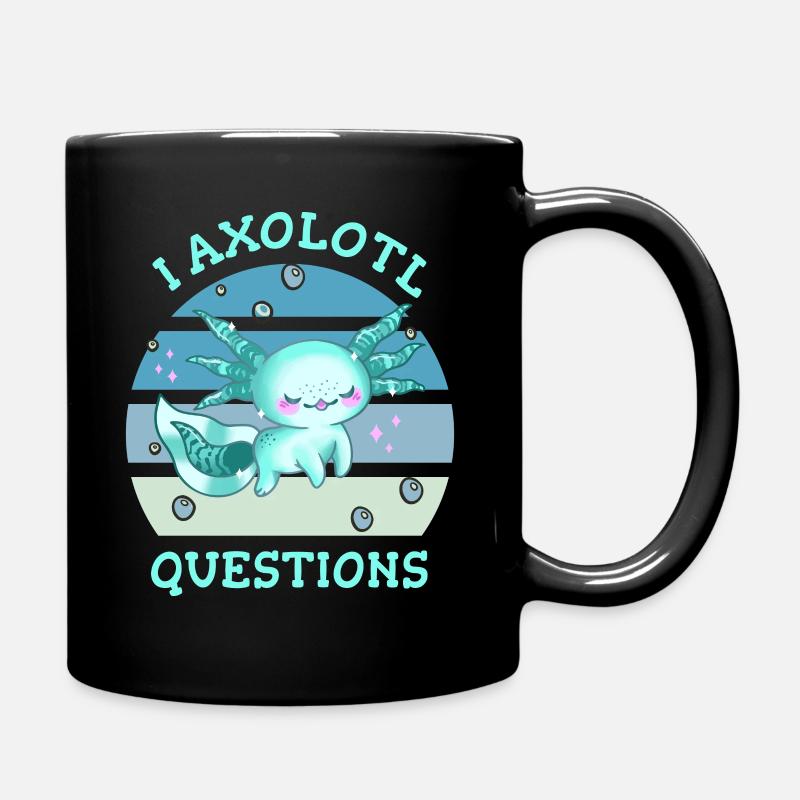 I axolotl questions - Tasse einfarbig - Schwarz