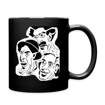 ZoffArt MARX BROTHERS - Tasse einfarbig - Schwarz - Rechts