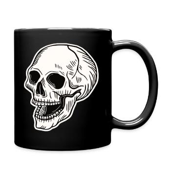 Skull Skeleton Skull Horror Cadeau d’Halloween - Mug uni - noir - Droite