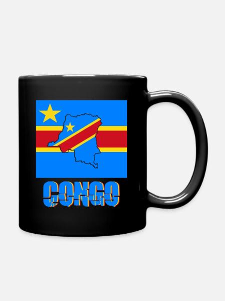 Congo - Mug uni - noir