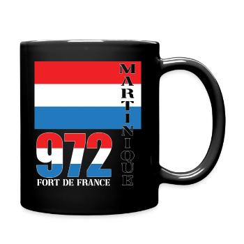 Fort de France - Full Colour Mug - black - Right