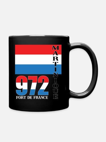 Fort de France - Full Colour Mug - black