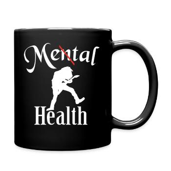 Metal health - Full Colour Mug - black - Right