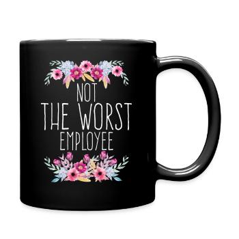 Pas le pire employé - Mug uni - noir - Droite
