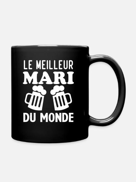 Le meilleur Mari du monde - Mug uni - noir