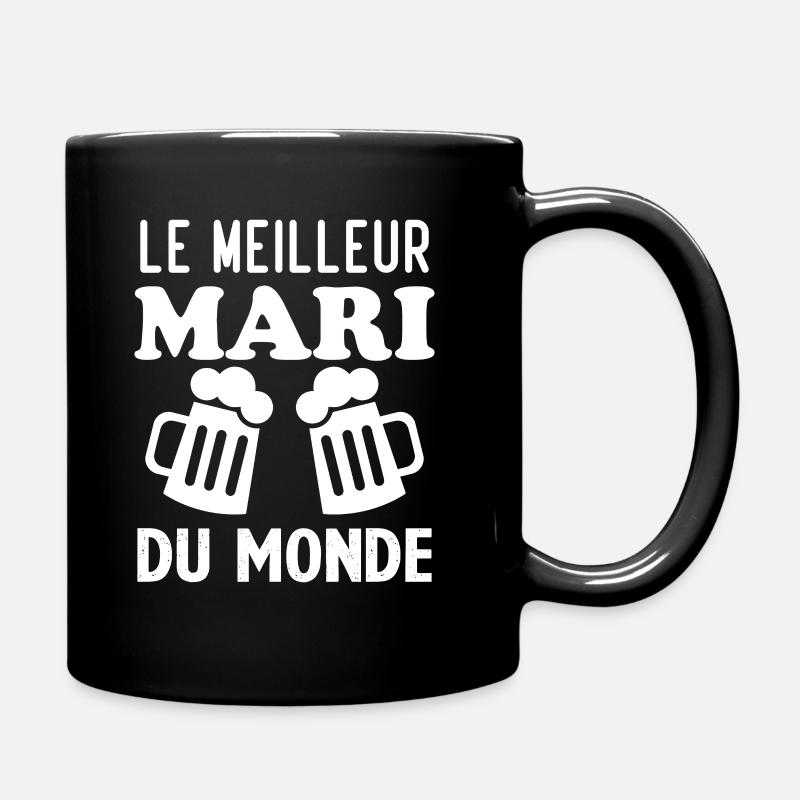 Le meilleur Mari du monde - Mug uni - noir