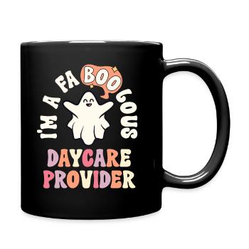 Faboolous Garderie Provider Halloween Nanny Child - Mug uni - noir - Droite