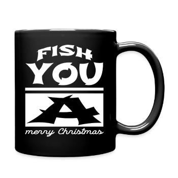 Under the Tree Birthday Computer Couples Axolotls - Full Colour Mug - black - Right