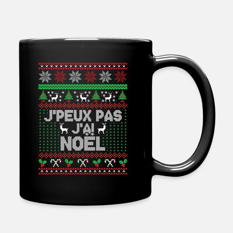J'peux pas j'ai noël - Mug uni - noir